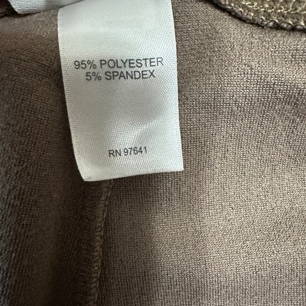 J Jill Pure Jill Brown Velour 2 Piece Cozy Set 2X, Airplane Travel Comfort Plus - Picture 14 of 14